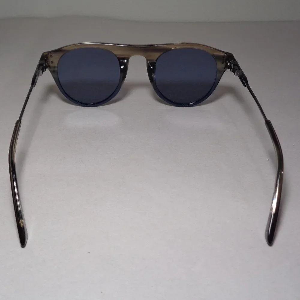 Calvin Klein CK20701S Taupe Blue Horn New Men's Sunglasses